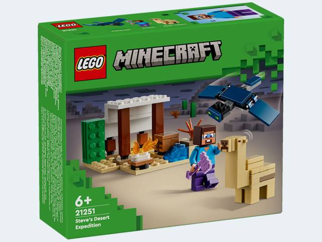 LEGO Minecraft Steves Wüstenexpedition