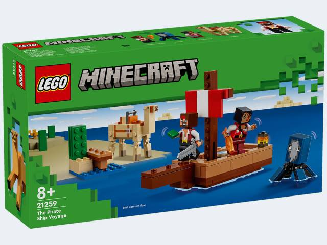 LEGO Minecraft Die Piratenschiffreise
