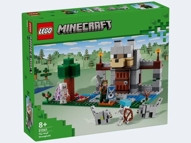 LEGO Minecraft Die Wolfsfestung
