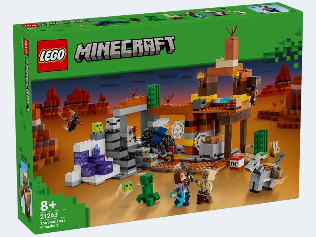LEGO Minecraft Die Mine in den Badlands