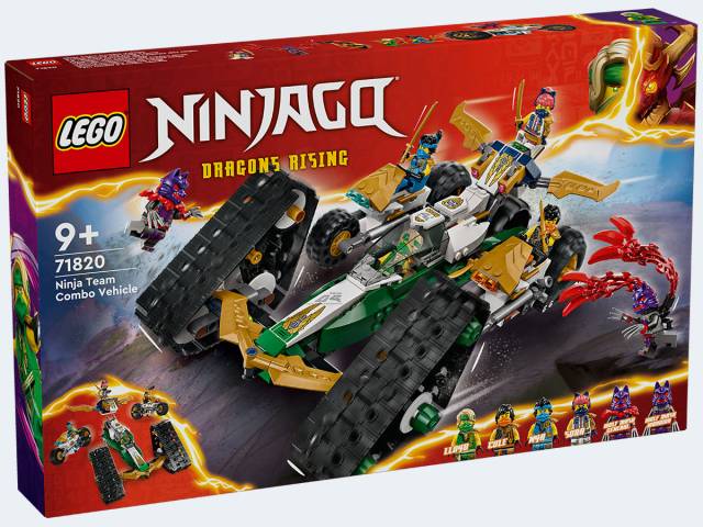 LEGO Ninjago Kombi-Raupe des Ninja-Teams