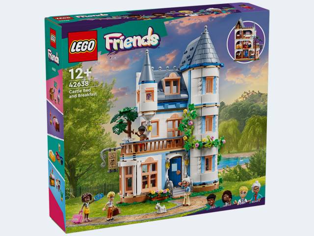 LEGO Friends Burg mit Ferienunterkunft