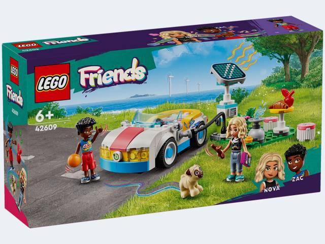 LEGO Friends E-Auto mit Ladestation