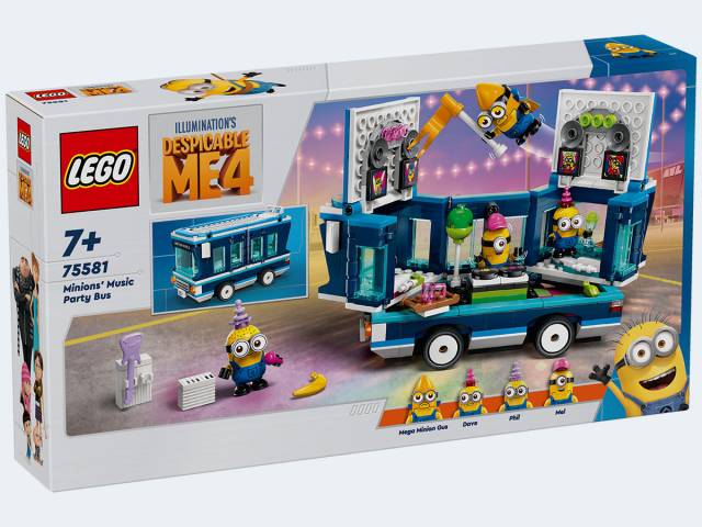 LEGO Minions und der Party Bus