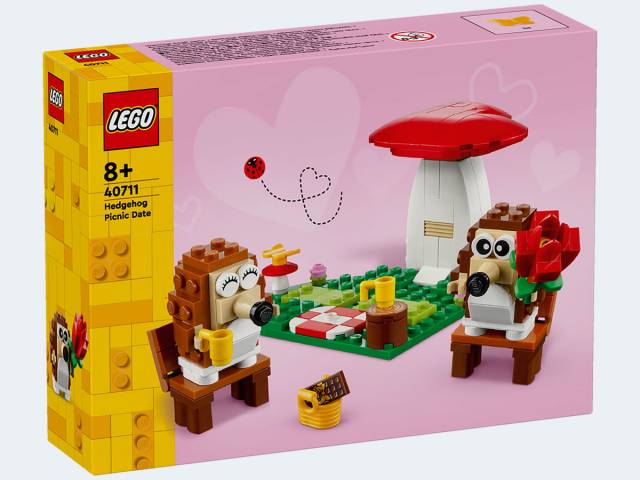 LEGO Iconic Igel und ihr Picknick-Date