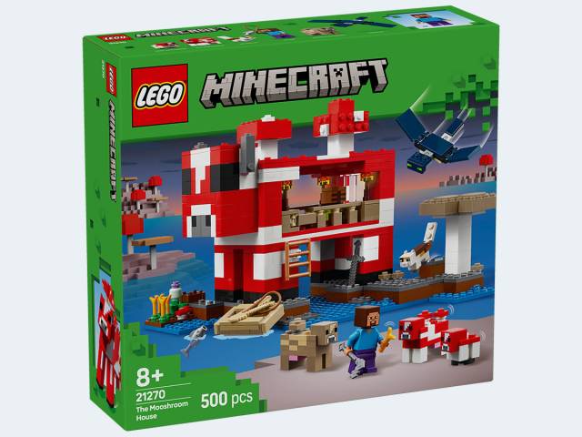 LEGO Minecraft Das Pilzkuh-Haus