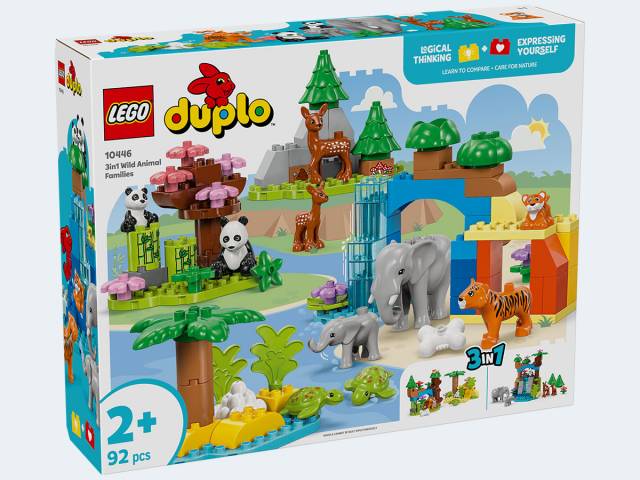 LEGO Duplo Wildtier-Familien 3-in-1-Set
