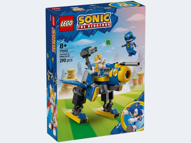 LEGO Sonic Cyclone vs Metal Sonic