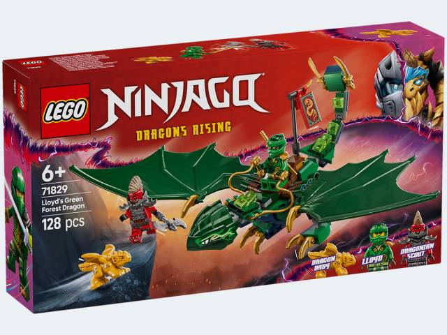 LEGO Ninjago Lloyds grüner Walddrache