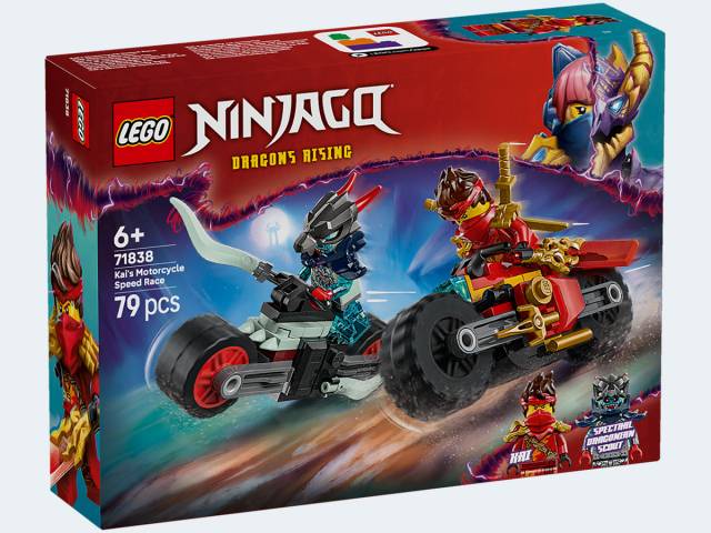 LEGO Ninjago Kais Motorradrennen
