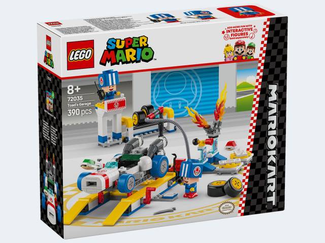 LEGO Super Mario Kart Toads Werkstatt