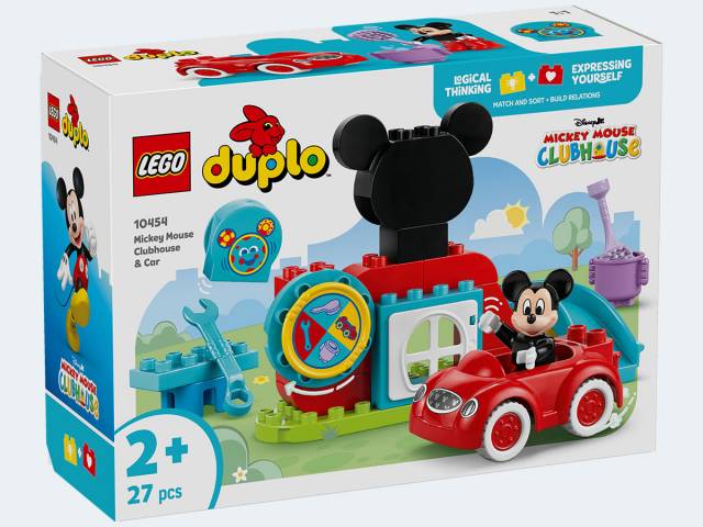 LEGO Duplo Mickys Clubhaus und Auto