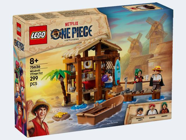 LEGO Next Hütte im Windmühlendorf