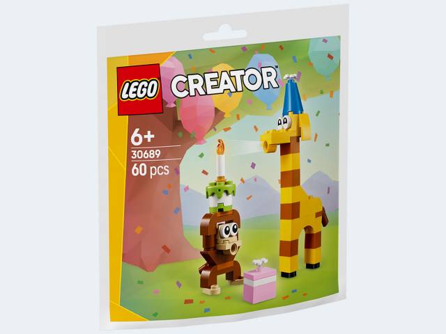 LEGO Polybag Creator Geburtstagspartytiere