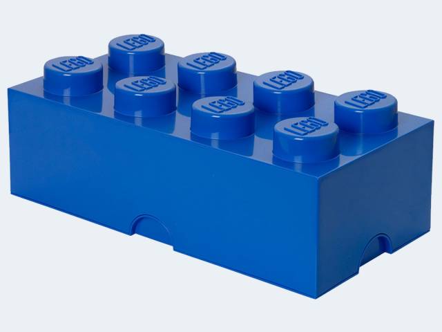 ROOM LEGO Storage Brick 8 blue