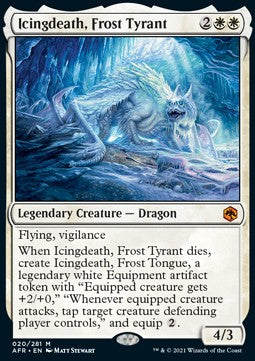 Icingdeath, Frost Tyrant AFR-20 Mythic Good Englisch Foil