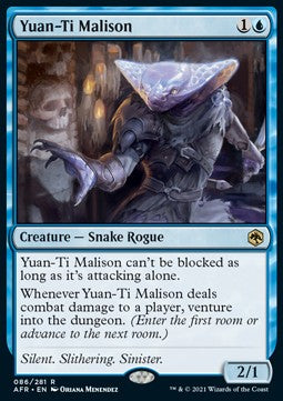 Yuan-Ti Halbblütiger AFR-86 Rare Excellent Deutsch