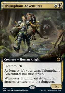 Triumphant Adventurer XAFR-390 Rare Near Mint Englisch