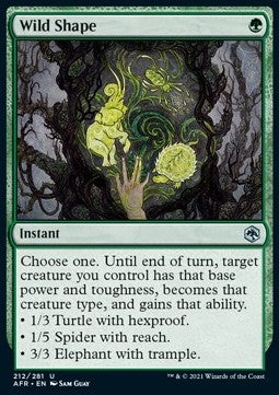 Wilde Gestalt AFR-212 Uncommon Near Mint Deutsch