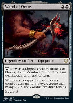 Wand of Orcus AFC-28 Rare Excellent Englisch