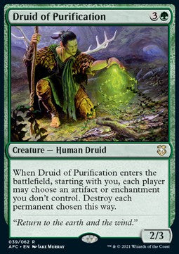Druid of Purification AFC-39 Rare Near Mint Englisch