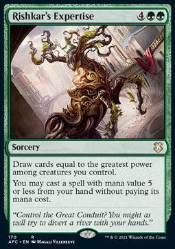 Rishkar's Expertise AFC-170 Rare Excellent Englisch