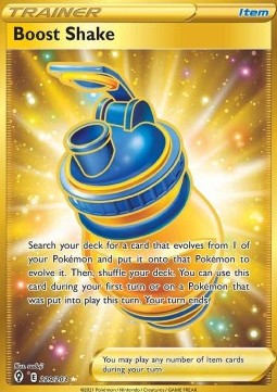 Boost-Shake EVS-229 Secret Rare Near Mint Deutsch