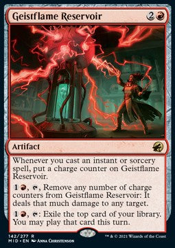 Geistflammen-Reservoir MID-142 Rare Excellent Deutsch