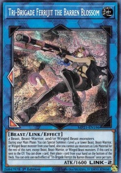 Sta-Brigade Ferrijit die Ödnisblüte MP21-196 Secret Rare Excellent Deutsch 1. Auflage