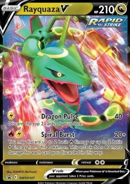 Rayquaza V SWSH-147 Promo Good Englisch