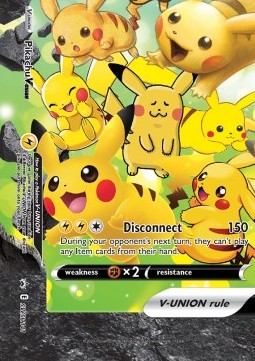 Pikachu V-UNION SWSH-141 Promo Excellent Deutsch