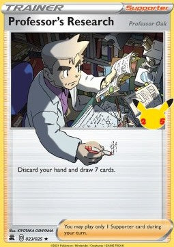 Forschung des Professors CEL-023 Holo Rare Good Deutsch