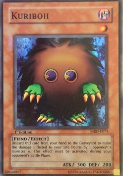 Kuriboh MRD-DE071 Super Rare Poor Deutsch 1. Auflage