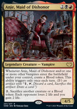 Anje, Maid of Dishonor VOW-231 Rare Excellent Englisch