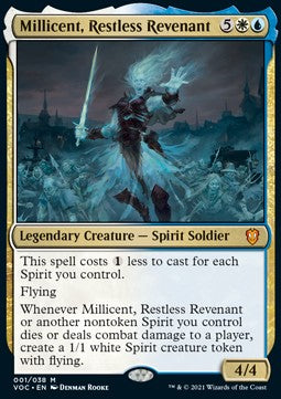Millicent, Restless Revenant VOC-1 Mythic Near Mint Englisch Foil