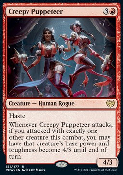 Creepy Puppeteer VOW-151 Rare Excellent Englisch