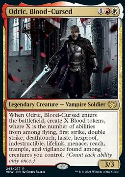 Odric, Blood-Cursed VOW-243 Rare Excellent Englisch