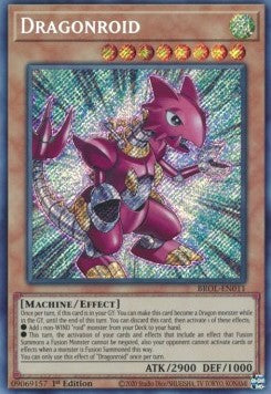 Dracheroid BROL-011 Secret Rare Excellent Deutsch 1. Auflage