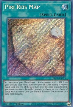 Piri-Reis-Karte BROL-023 Secret Rare Good Deutsch 1. Auflage