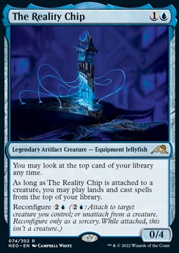 The Reality Chip NEO-74 Rare Excellent Englisch