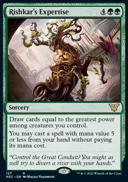 Rishkar's Expertise NEC-127 Rare Near Mint Englisch