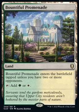 Bountiful Promenade CLB-348 Rare Good Englisch