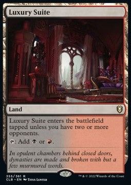 Luxury Suite CLB-355 Rare Excellent Englisch Foil