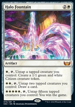 Halo-Brunnen SNC-15 Mythic Near Mint Deutsch