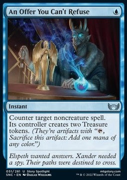 An Offer You Can't Refuse SNC-51 Uncommon Near Mint Englisch