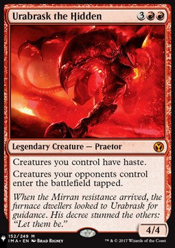 Urabrask the Hidden ZNL-152 Mythic Excellent Englisch