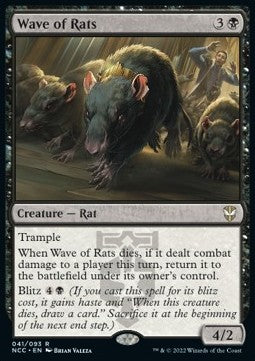 Wave of Rats NCC-41 Rare Near Mint Englisch
