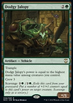 Dodgy Jalopy NCC-58 Rare Near Mint Englisch
