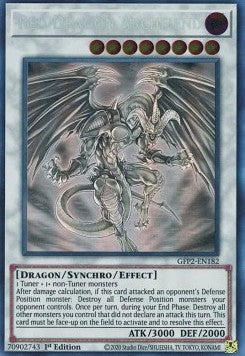 Rotdrachen-Erzunterweltler GFP2-182 Ghost Rare Excellent Deutsch 1. Auflage