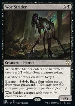 Woe Strider NCC-262 Rare Near Mint Englisch